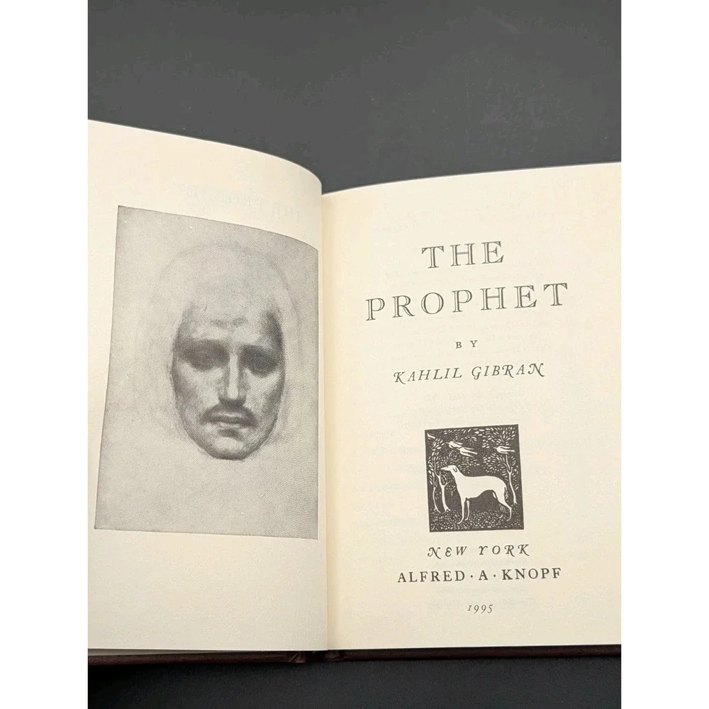 The Prophet by Kahlil Gibran, 1995 hardcover Pocket Edition 65th Printing